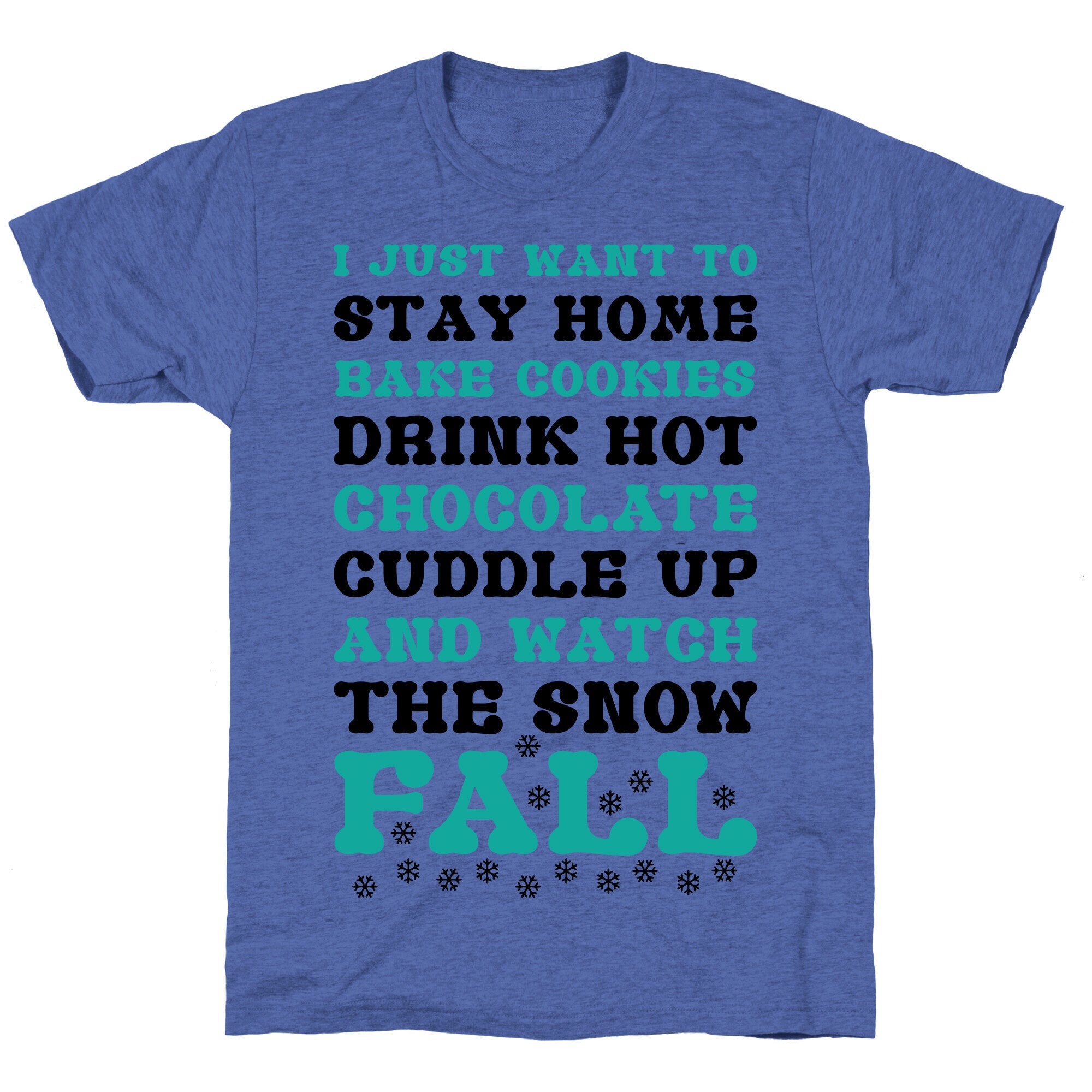 Snow Fall Unisex Triblend Tee